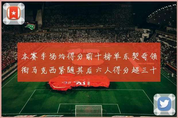 本赛季场均得分前十榜单东契奇领衔马克西紧随其后六人得分超三十