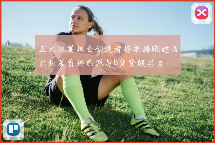 五大联赛机会创造者榜单揭晓迪马尔科居首姆巴佩与B费紧随其后
